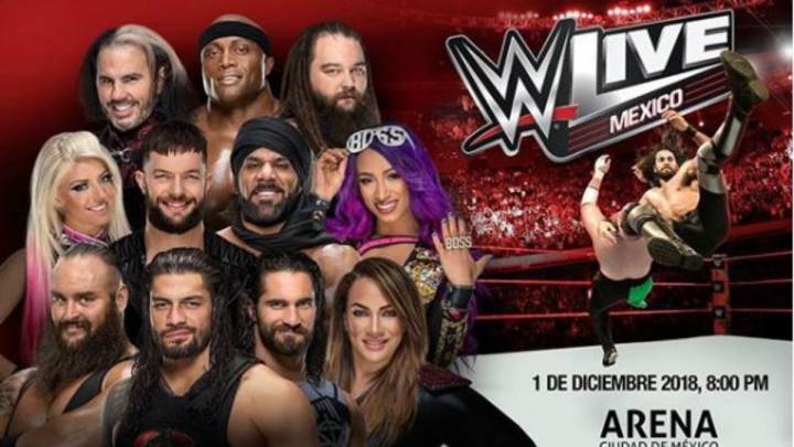 La WWE anuncia su regreso a la Arena Ciudad de México