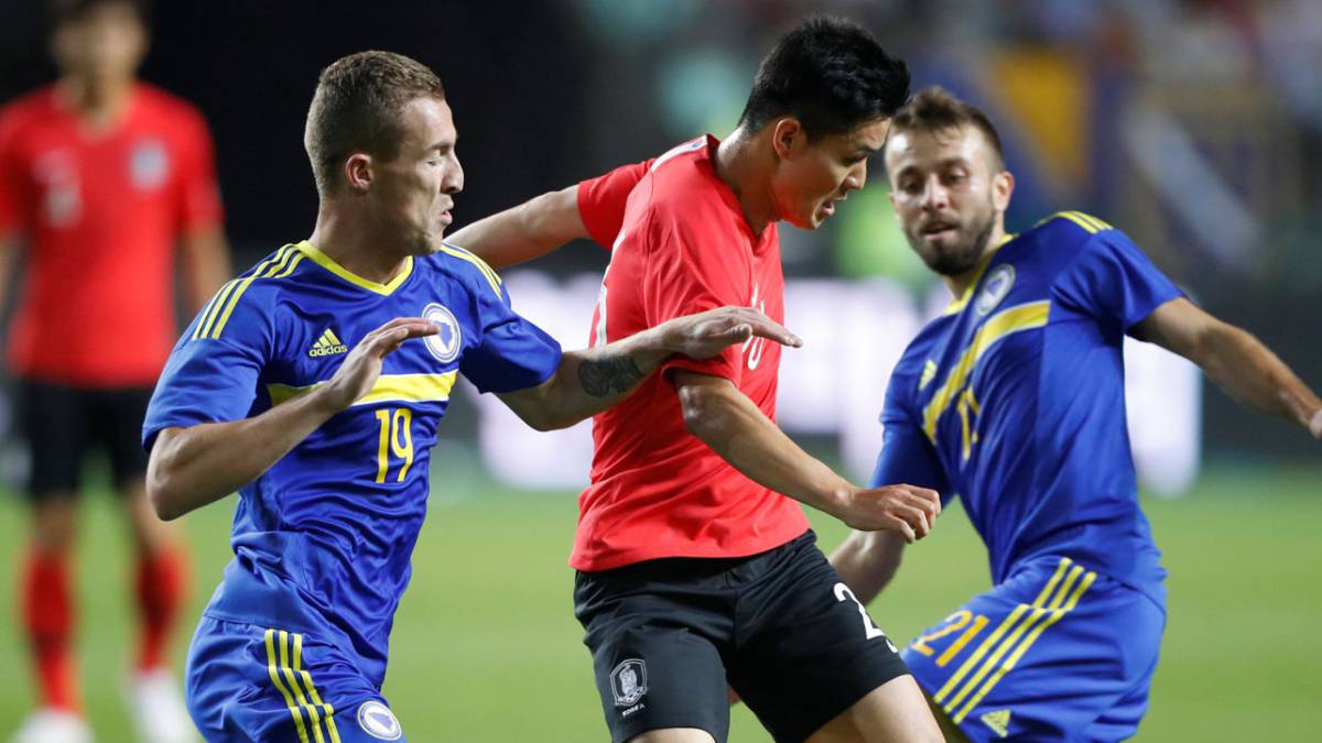 Corea del Sur cae en casa ante Bosnia Herzegovina