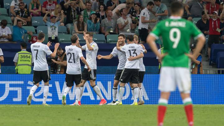 México vs Alemania, Copa Confederaciones