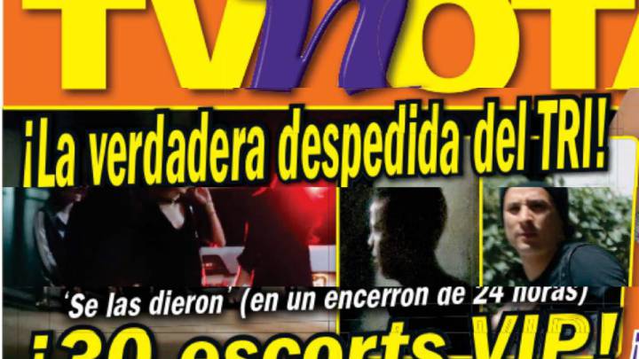 Portada de la revista TV Notas