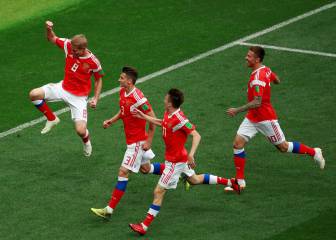 Goleada de Rusia, la sexta más grande de un anfitrión
