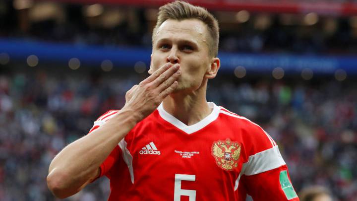 Denis Cheryshev, jugador de la Selección de Rusia