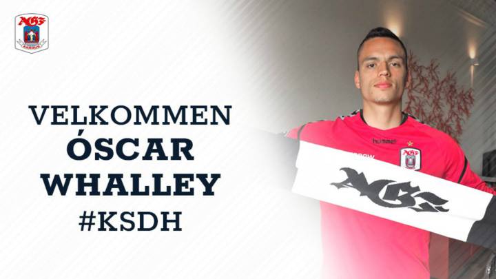 Óscar Whalley, portero mexicano, ahora jugará en Dinamarca