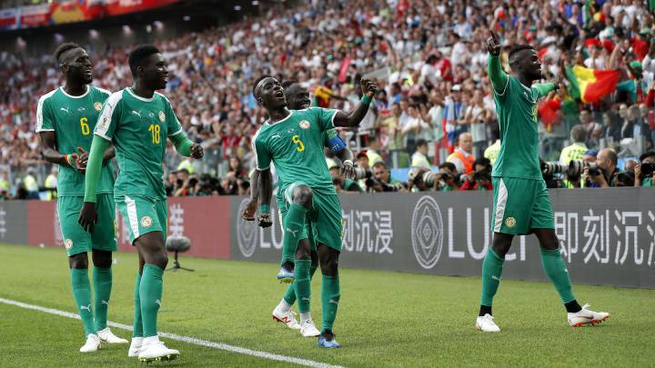 Senegal derrotó a Polonia