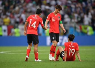 Corea del Sur puede sufrir baja de su capitán frente a Alemania