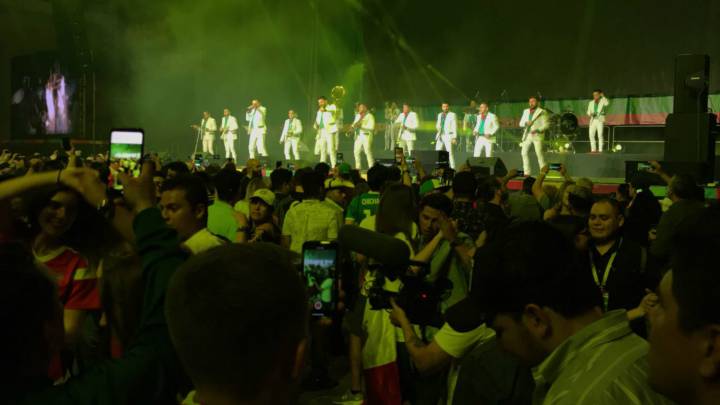 La Banda El Recodo puso a bailar a Moscú