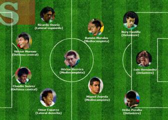 Once ideal de mexicanos que plantaron cara ante Brasil