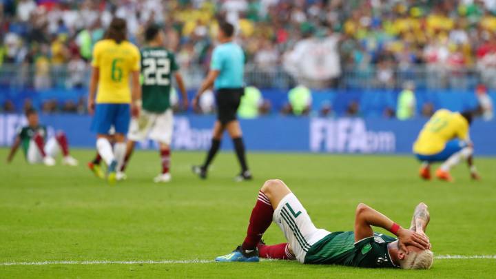 México vs Brasil, Mundial 2018