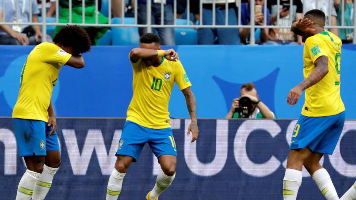 ¿Celebración de Brasil hizo referencia a El Chavo del 8?