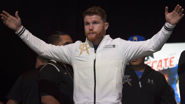 Canelo Álvarez alienta a la Selección de Colombia