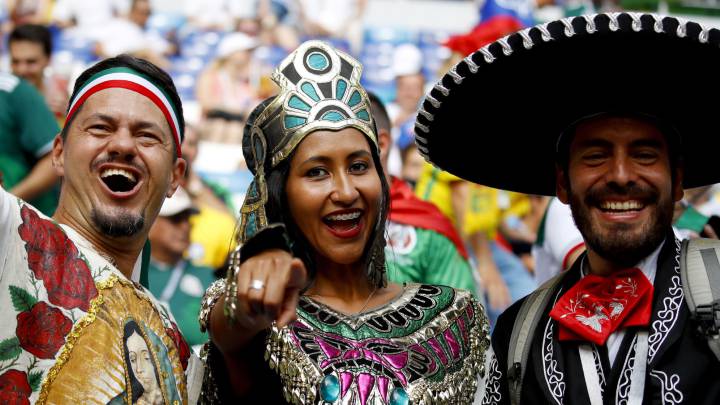 Auténtica invasión: 43,000 mexicanos en el Mundial