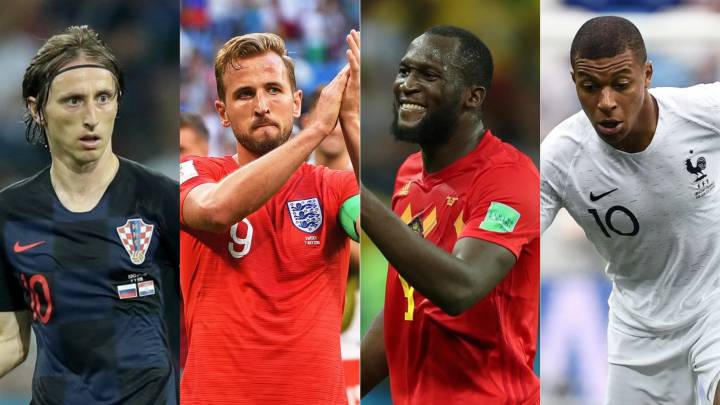 Rusia 2018, con semifinales inéditas en Copas del Mundo