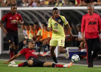 América cerró pretemporada con empate ante el United