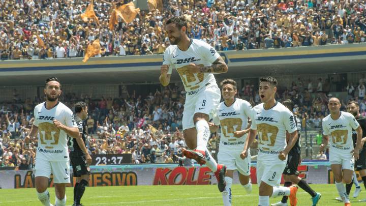 Pumas – Necaxa (5-3): Resumen del partido y goles