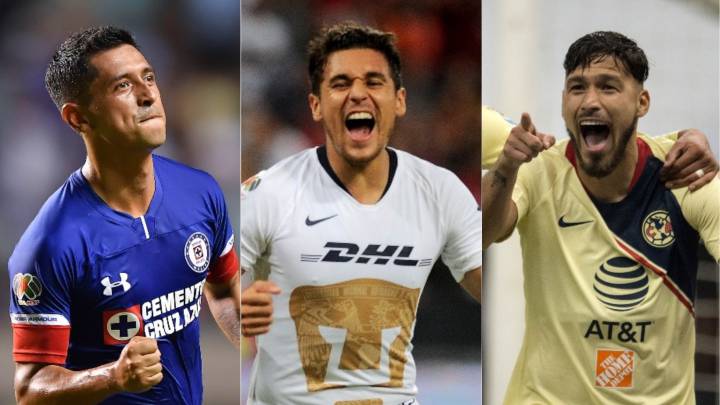 Cruz Azul, Pumas y América no compartían liderato desde 2006