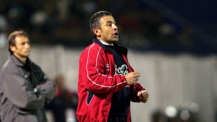 Juvenal Olmos, cuando dirigía a Chile en 2004