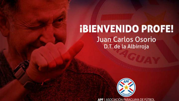 Juan Carlos Osorio, Selección Paraguaya
