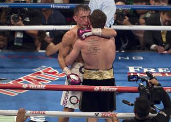 Así quedó el rostro de Golovkin tras perder con Canelo