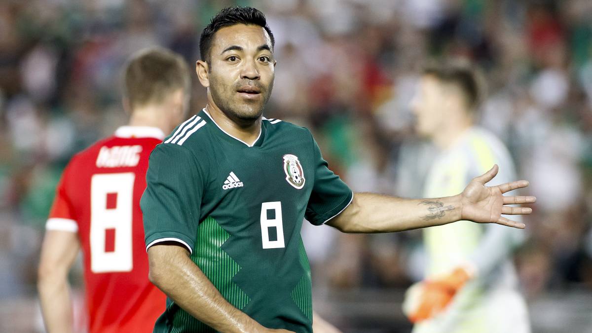 Marco Fabián con Selección Mexicana