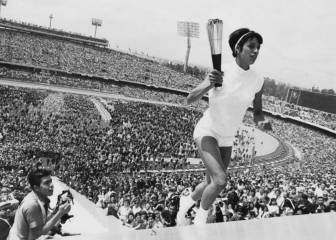 Los JJOO de 1968 comenzaron con Enriqueta Basilio