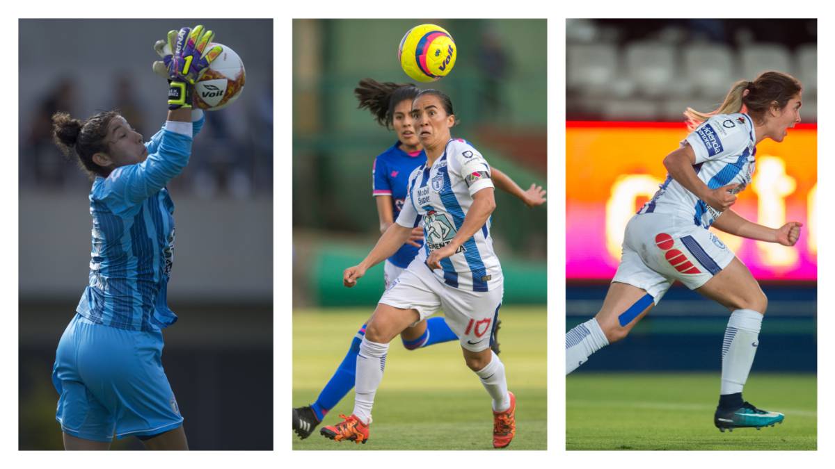Pachuca lidera con 3 jugadoras el once ideal de la jornada 13