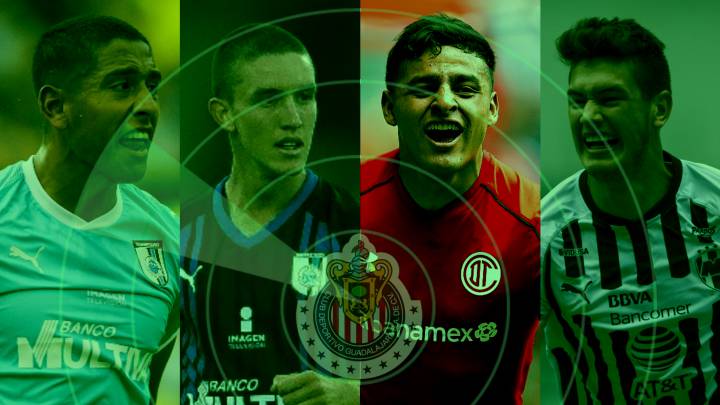 Chivas pone la mira en Alexis Vega, Marcel Ruiz, César Montes y Luis Romo