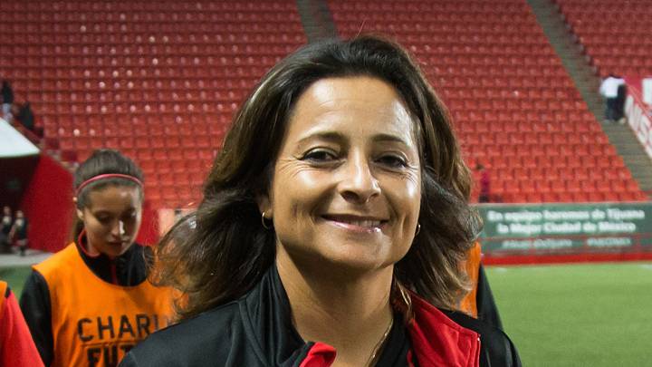 Andrea Rodebaugh creyó que su equipo había empatado 1 - 1