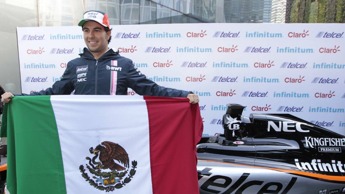 Checo Pérez quiere que la lluvia se haga presente en el GP de México