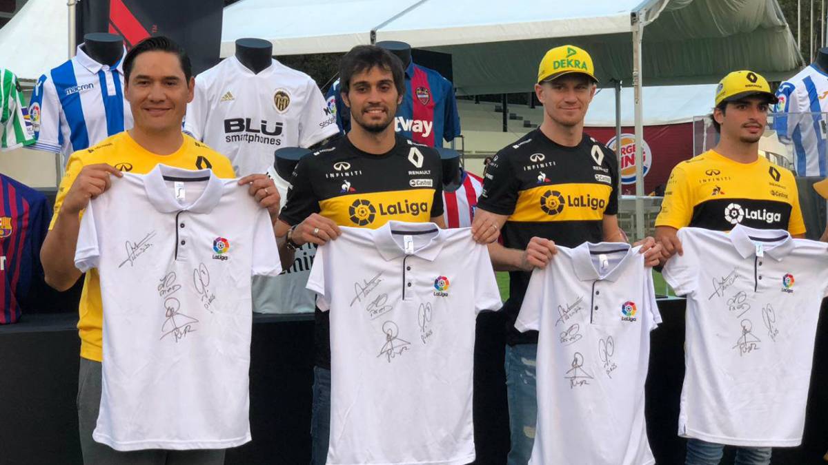 La Liga y Renault viven la pasión del Gran Premio de México