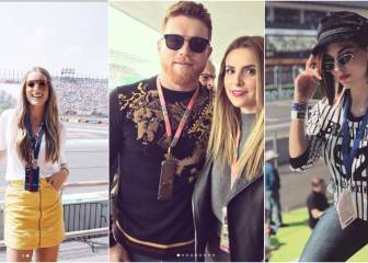 Famosos se dieron cita para ver el espectáculo del GP de México