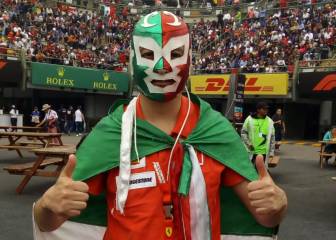 El color de la Clasificación en el Gran Premio de México