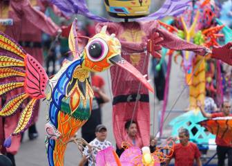El color de los alebrijes iluminó el Gran Premio de México