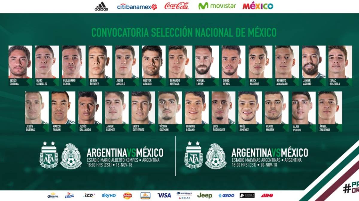 Guillermo Ochoa lidera convocatoria de México