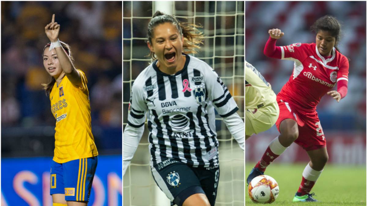 Tres jugadoras en la lucha por el liderato de goleo