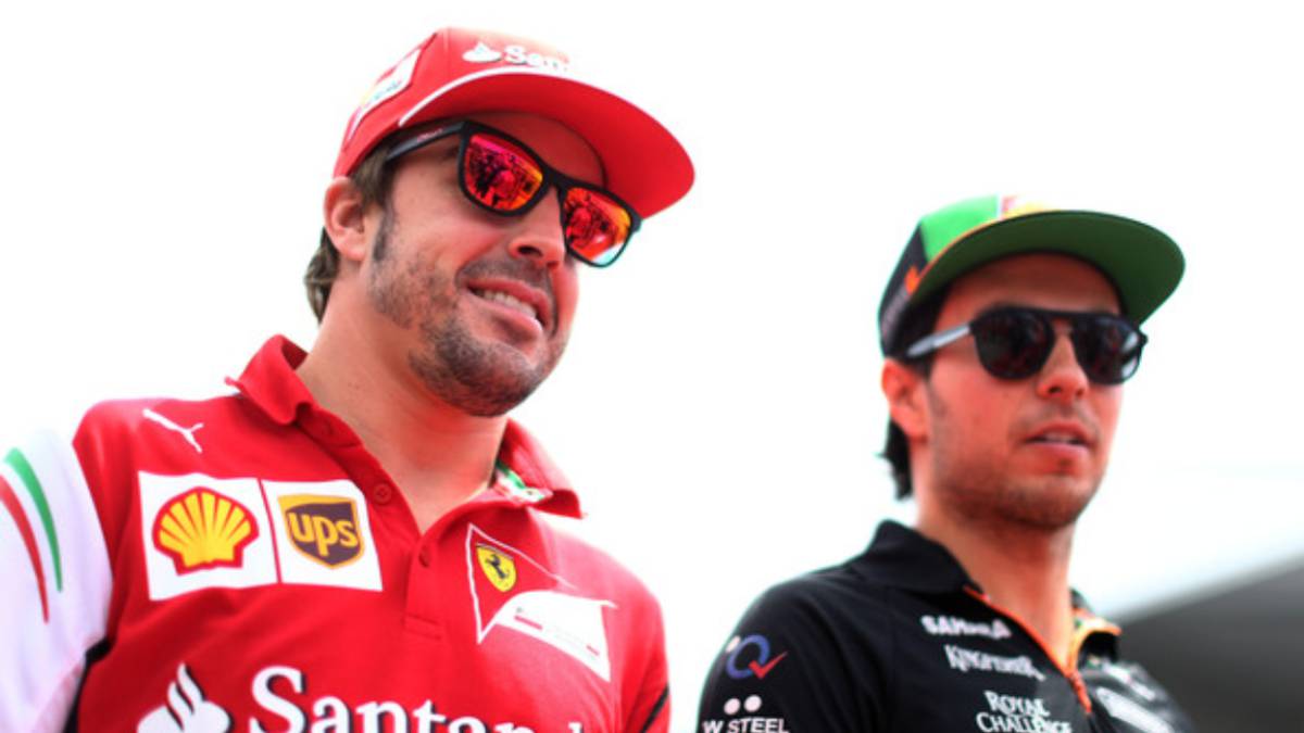 Fernando Alonso y Sergio Pérez, Gran Premio de Canadá