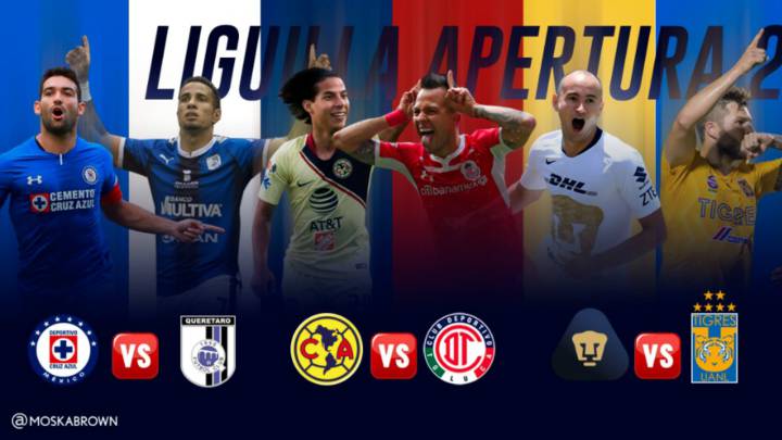 Definida la Liguilla del Apertura 2018 de la Liga MX