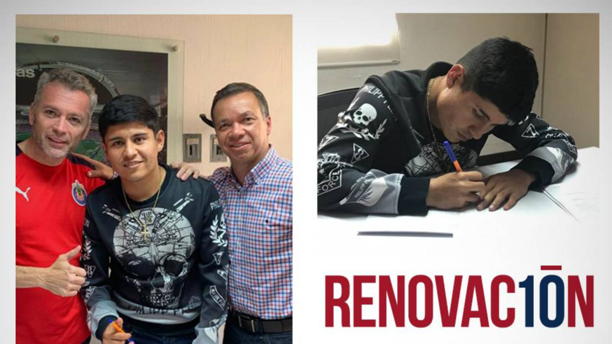 Javier Eduardo “Chofis” López renueva con Chivas