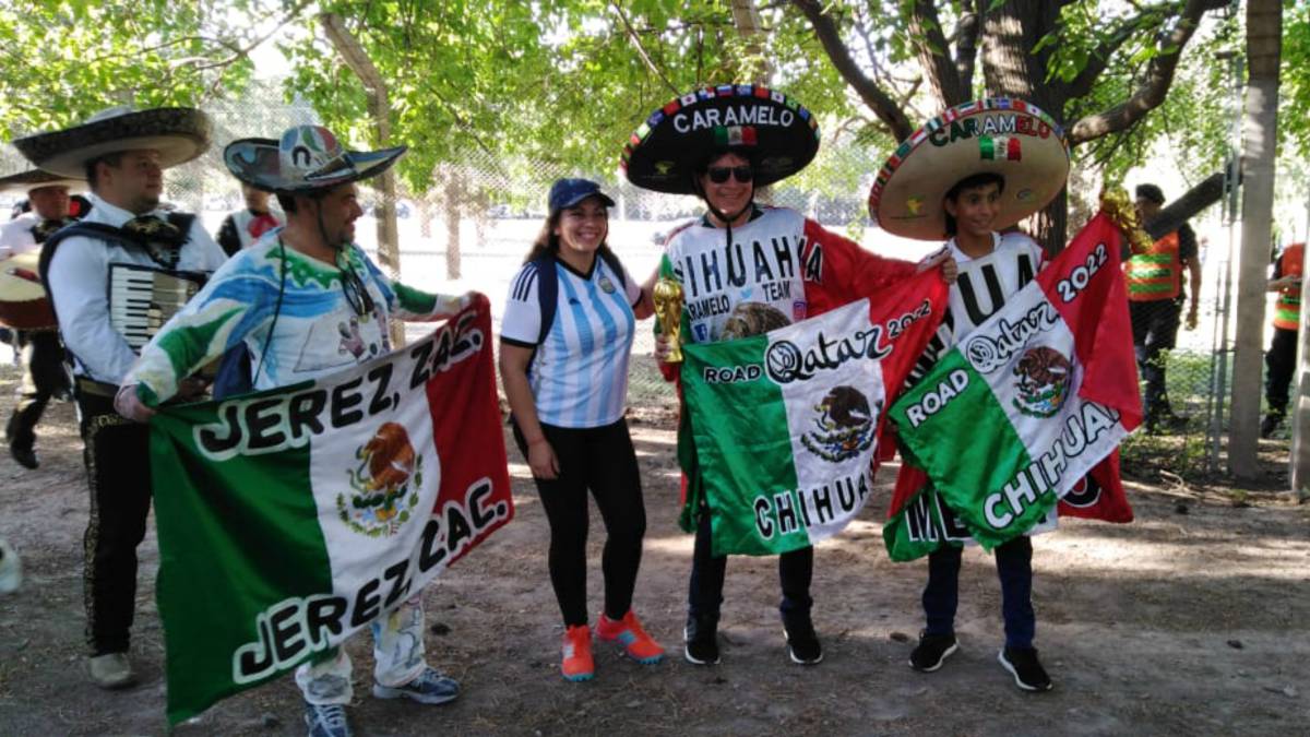 Todo lo que no se vio del partido entre Argentina y México