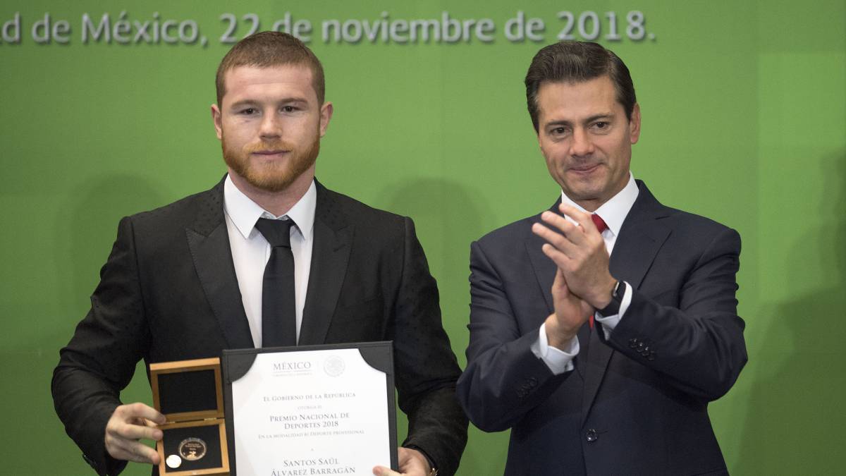 Canelo Álvarez, Premio Nacional del Deporte