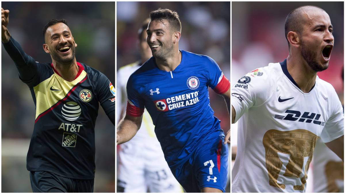 Liguilla MX Apertura 2018, América, Cruz Azul, Pumas