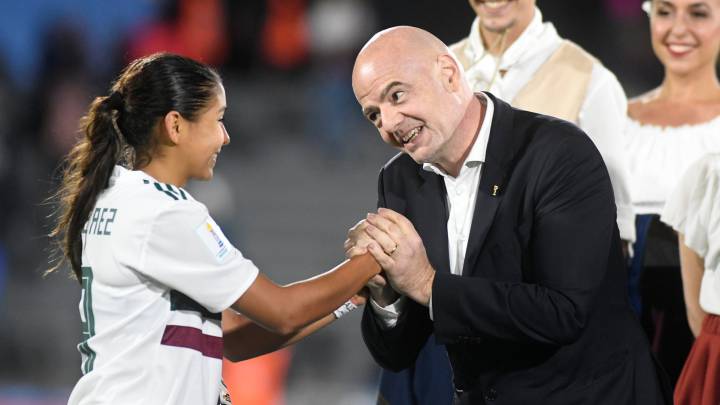 Nicole Pérez ganó el Balón de plata del Mundial sub-17 Femenil