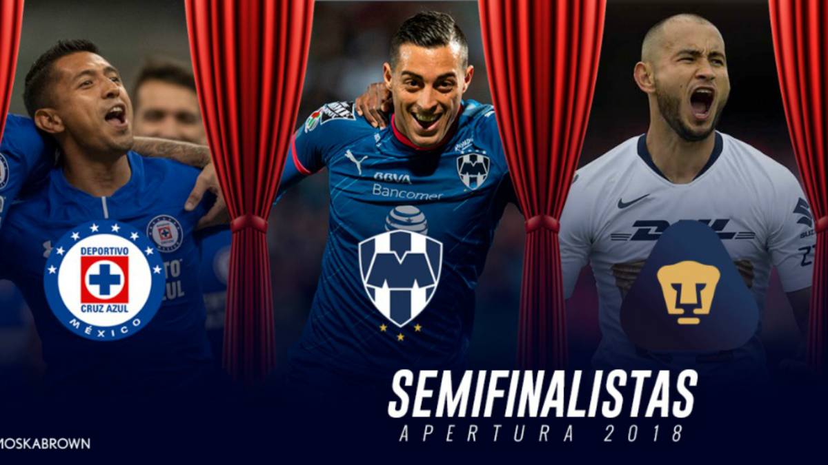 Así quedaron las semifinales de la Liguilla del Apertura 2018: Liga MX