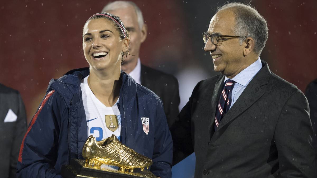 Alex Morgan, la mejor jugadora del año de Estados Unidos