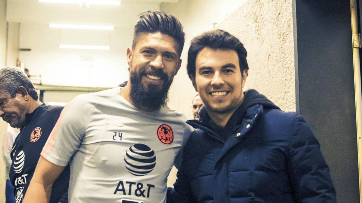 Sergio ‘Checo’ Pérez, presente en CU para alentar al América