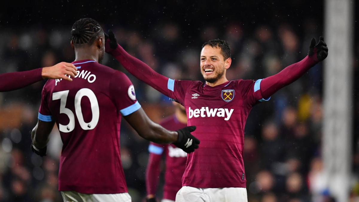 Chicharito da asistencia en la victoria del West Ham