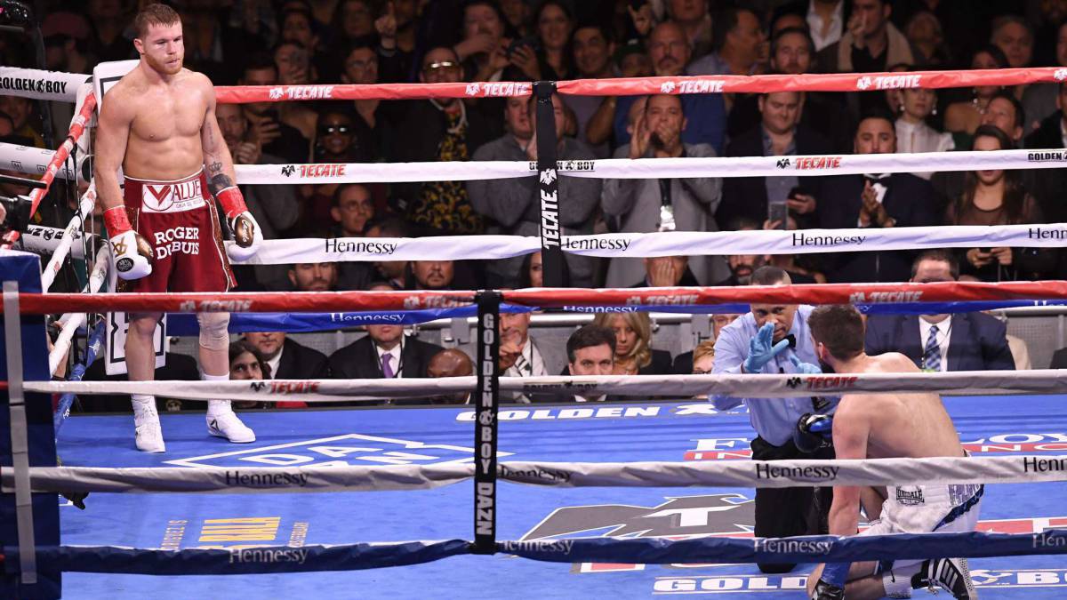 Crónica del Canelo Álvarez vs Rocky Fielding: WBA Regular del peso supermedio.