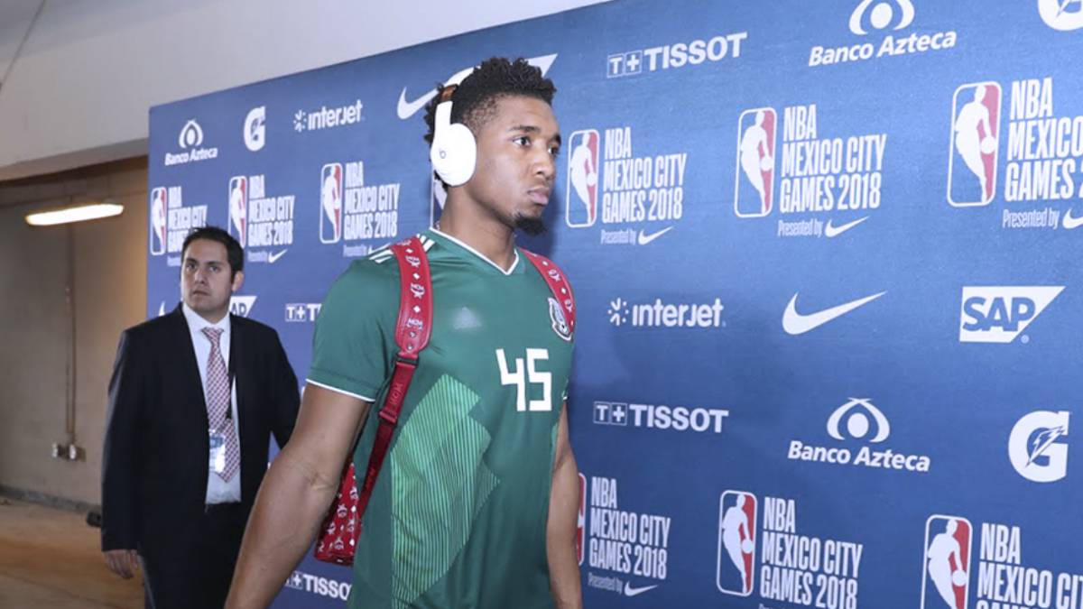 Donovan Mitchell, la estrella del Jazz que vistió la playera de la Selección Mexicana