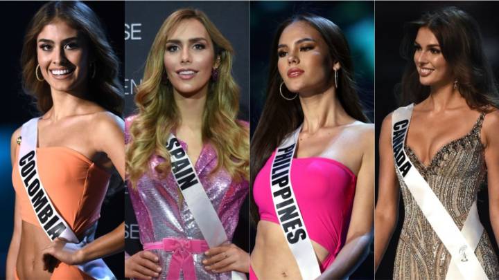Las 7 favoritas para ganar el Miss Universo 2018