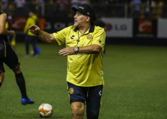 Maradona aplazó su regreso a Dorados