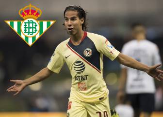 Directivos del Betis viajaron a México para fichar a Lainez